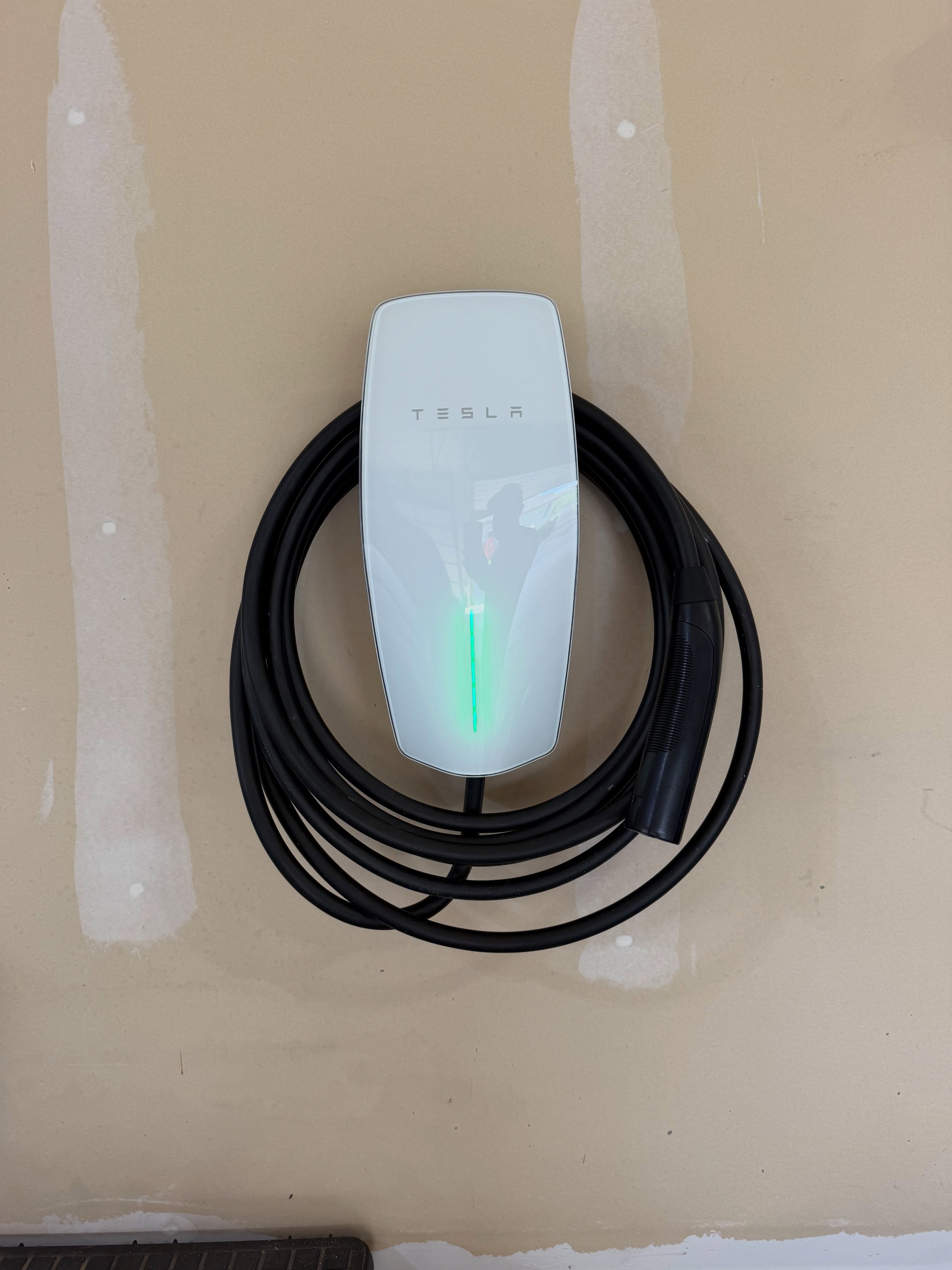 Tesla Wall Connector install