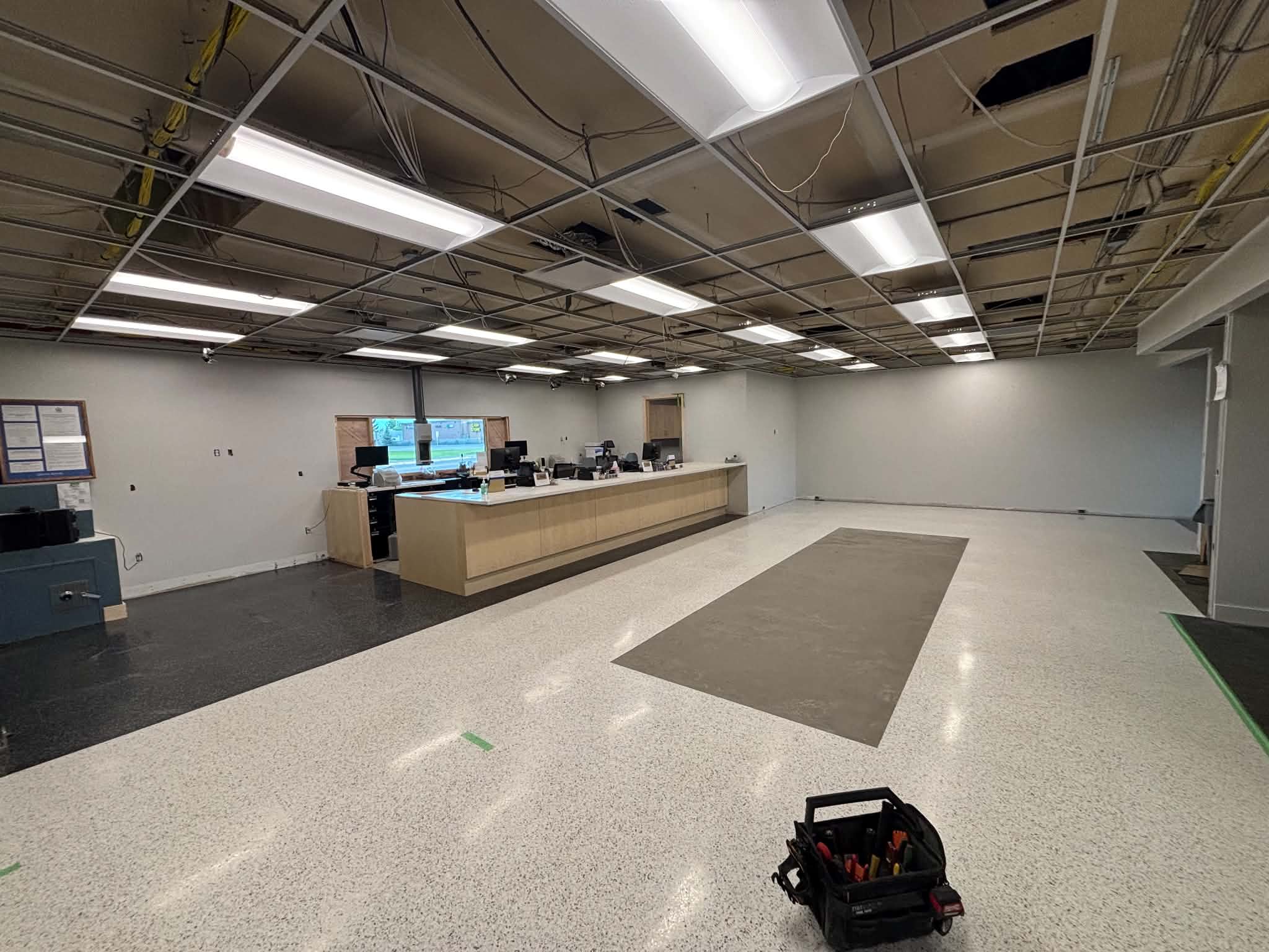 Commercial lighting remodel